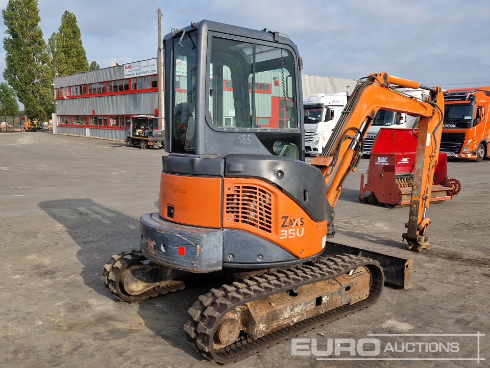 2007 Hitachi ZX35U-2 - حفارة مُصَّغرة: صورة 5 2007 Hitachi ZX35U-2 - حفارة مُصَّغرة: صورة 5