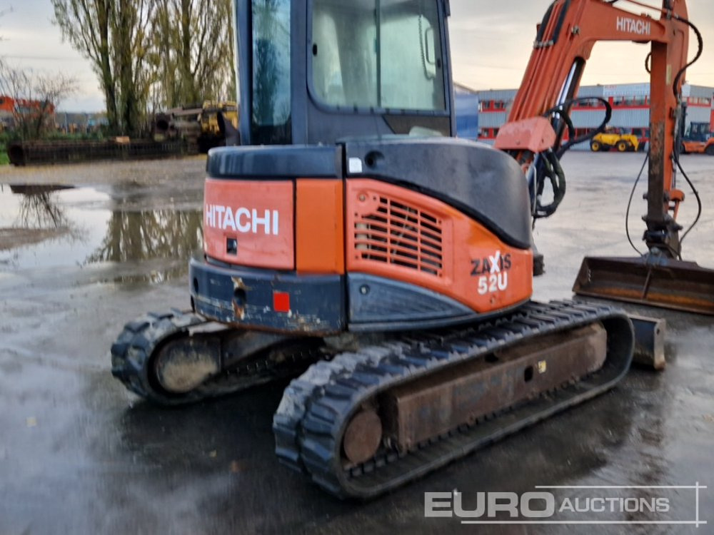 2010 Hitachi ZX52U-3 CLR - حفارة مُصَّغرة: صورة 5 2010 Hitachi ZX52U-3 CLR - حفارة مُصَّغرة: صورة 5