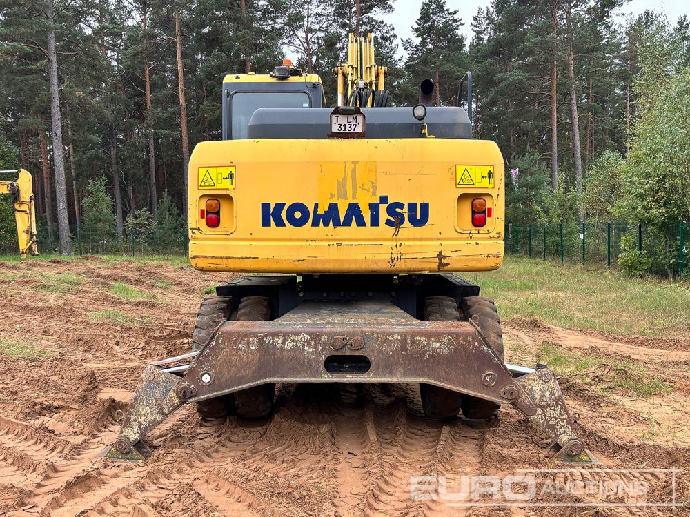 2011 Komatsu PW160-7E0 - حفارة دولاب: صورة 4 2011 Komatsu PW160-7E0 - حفارة دولاب: صورة 4