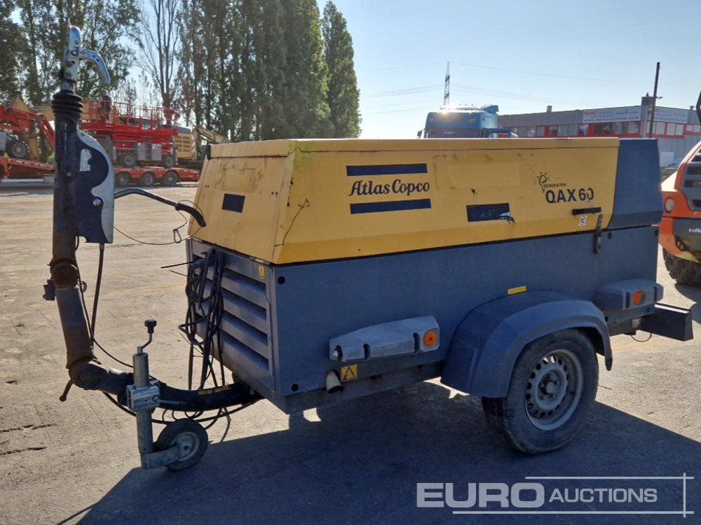 2013 Atlas Copco QAX60 - مجموعة المولدات: صورة 1 2013 Atlas Copco QAX60 - مجموعة المولدات: صورة 1
