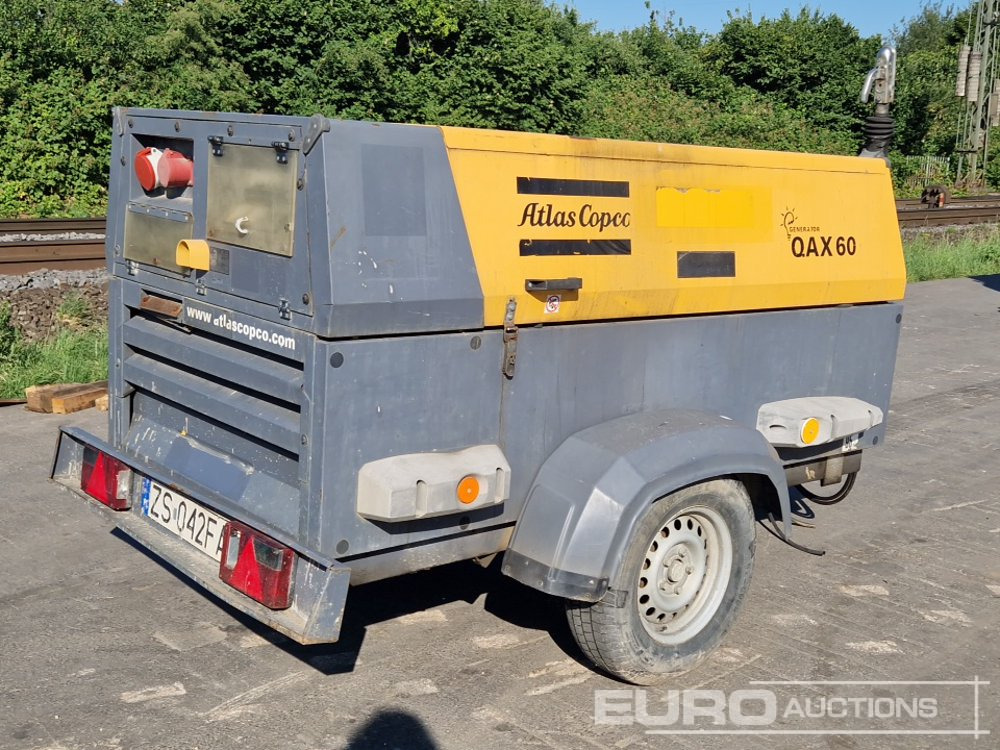 2013 Atlas Copco QAX60 - مجموعة المولدات: صورة 3 2013 Atlas Copco QAX60 - مجموعة المولدات: صورة 3