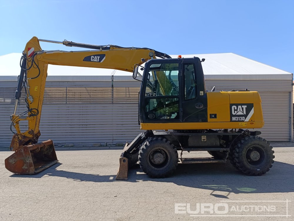2013 CAT M313D - حفارة دولاب: صورة 1 2013 CAT M313D - حفارة دولاب: صورة 1