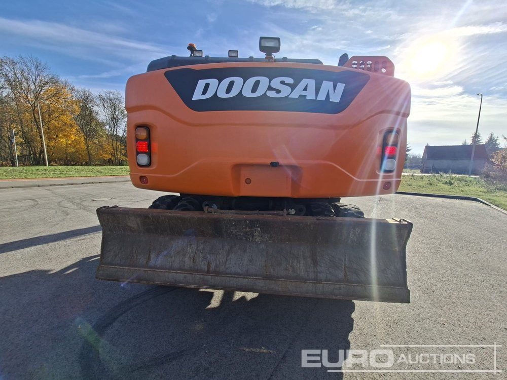 2013 Doosan DX160W - حفارة دولاب: صورة 3 2013 Doosan DX160W - حفارة دولاب: صورة 3