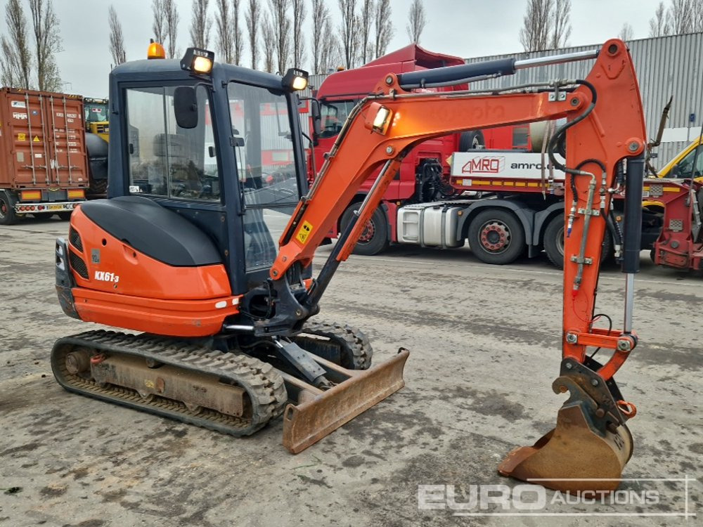 حفارة مُصَّغرة 2014 Kubota KX61-3: صورة 7