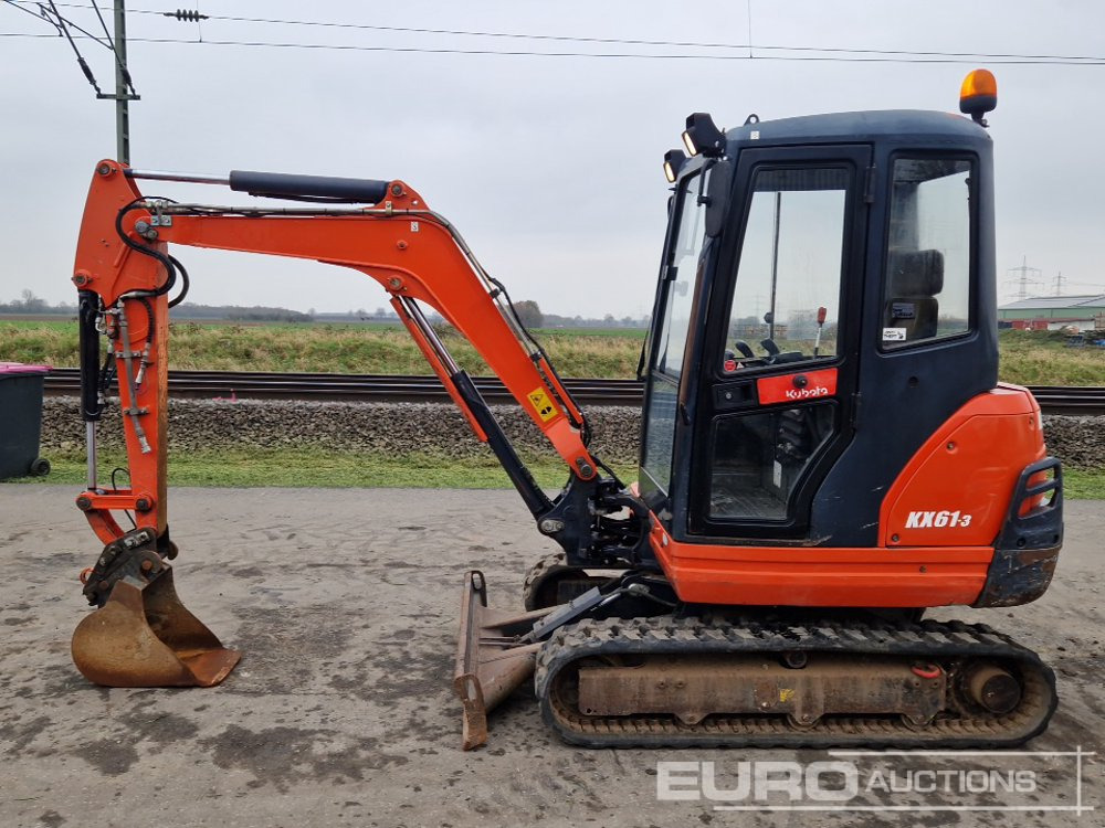 2014 Kubota KX61-3 - حفارة مُصَّغرة: صورة 2 2014 Kubota KX61-3 - حفارة مُصَّغرة: صورة 2