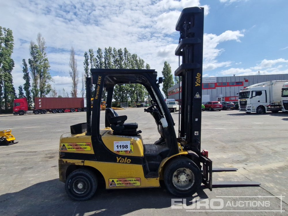 2014 Yale GDP35VX - رافعة شوكية: صورة 5 2014 Yale GDP35VX - رافعة شوكية: صورة 5