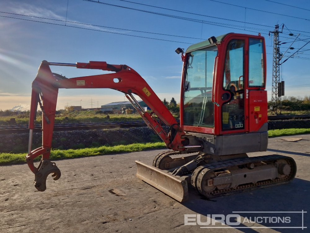 2016 Volvo ECR25D - حفارة مُصَّغرة: صورة 1 2016 Volvo ECR25D - حفارة مُصَّغرة: صورة 1