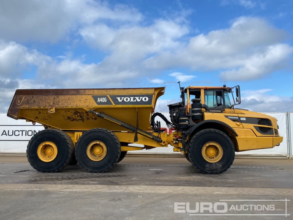 شاحنة قلاب مفصلية 2017 Volvo A40G: صورة 6