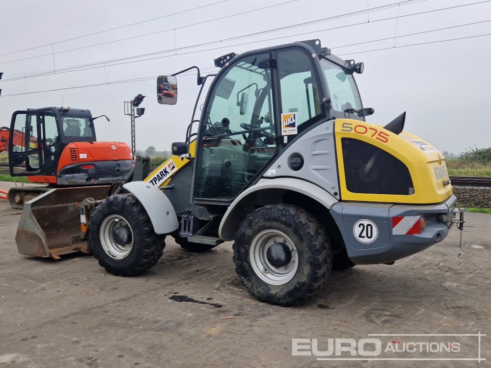 2018 Kramer 5075 - اللودر بعجل: صورة 3 2018 Kramer 5075 - اللودر بعجل: صورة 3