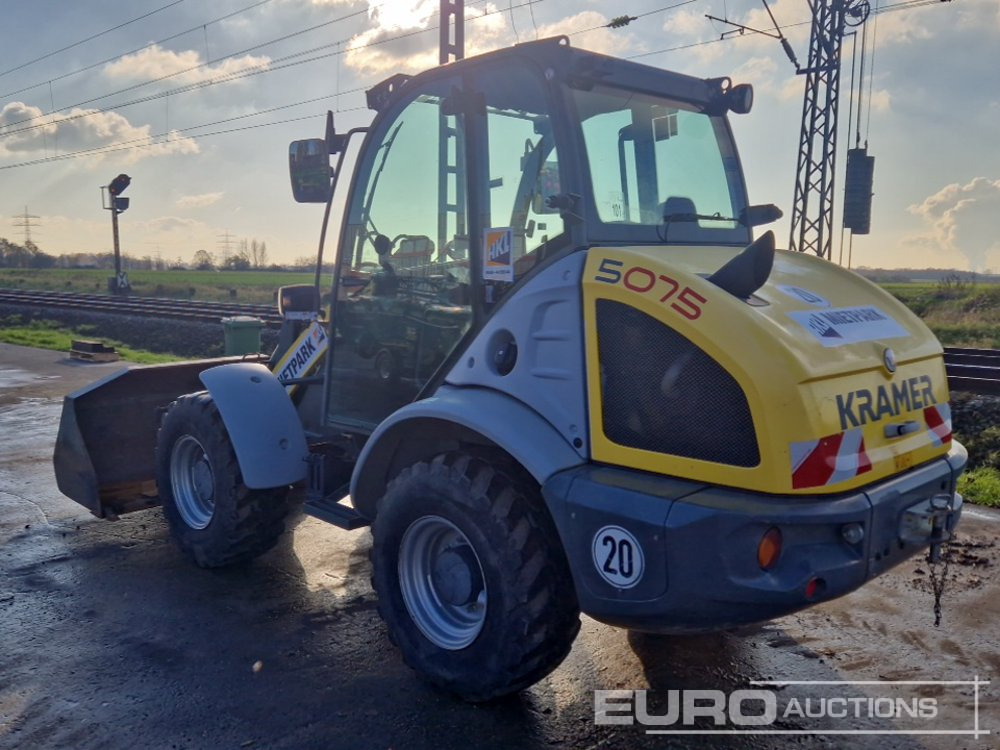 2018 Kramer 5075 - اللودر بعجل: صورة 3 2018 Kramer 5075 - اللودر بعجل: صورة 3