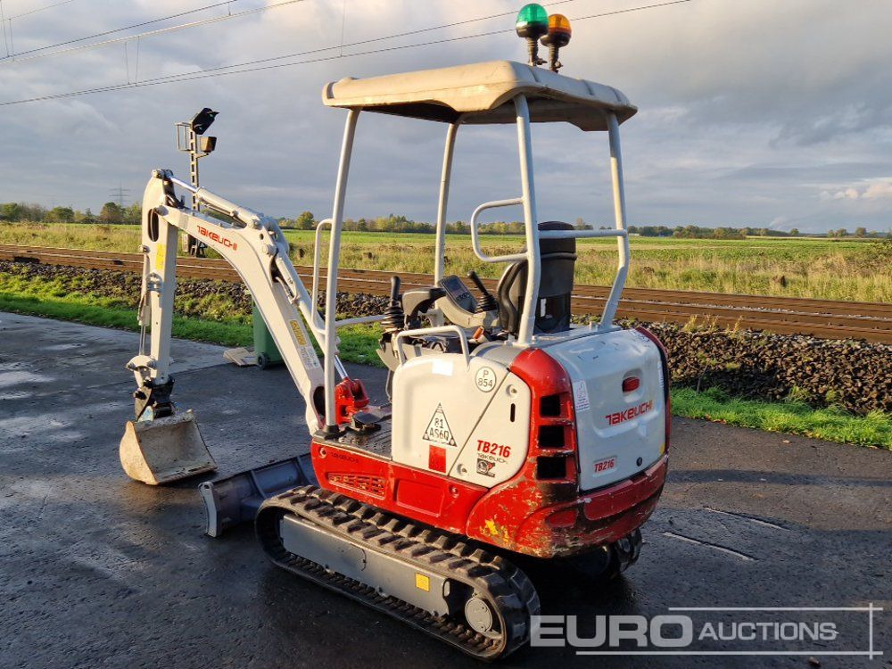2018 Takeuchi TB216 - حفارة مُصَّغرة: صورة 3 2018 Takeuchi TB216 - حفارة مُصَّغرة: صورة 3