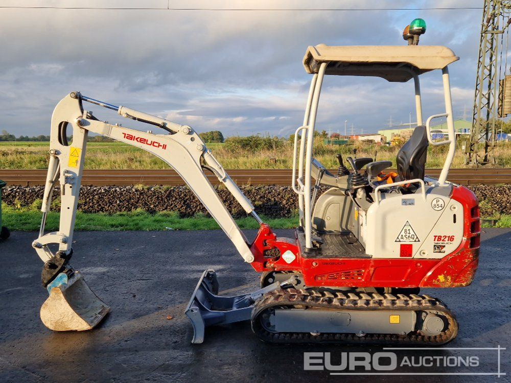 2018 Takeuchi TB216 - حفارة مُصَّغرة: صورة 2 2018 Takeuchi TB216 - حفارة مُصَّغرة: صورة 2