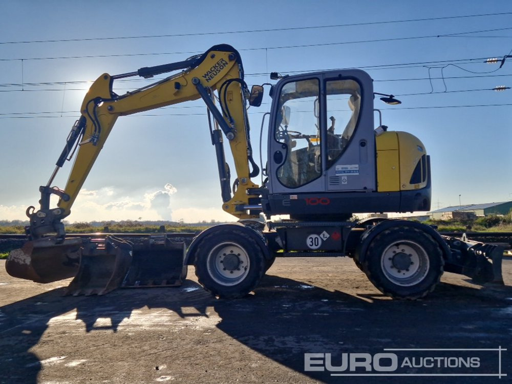 2018 Wacker Neuson EW100 - حفارة دولاب: صورة 2 2018 Wacker Neuson EW100 - حفارة دولاب: صورة 2