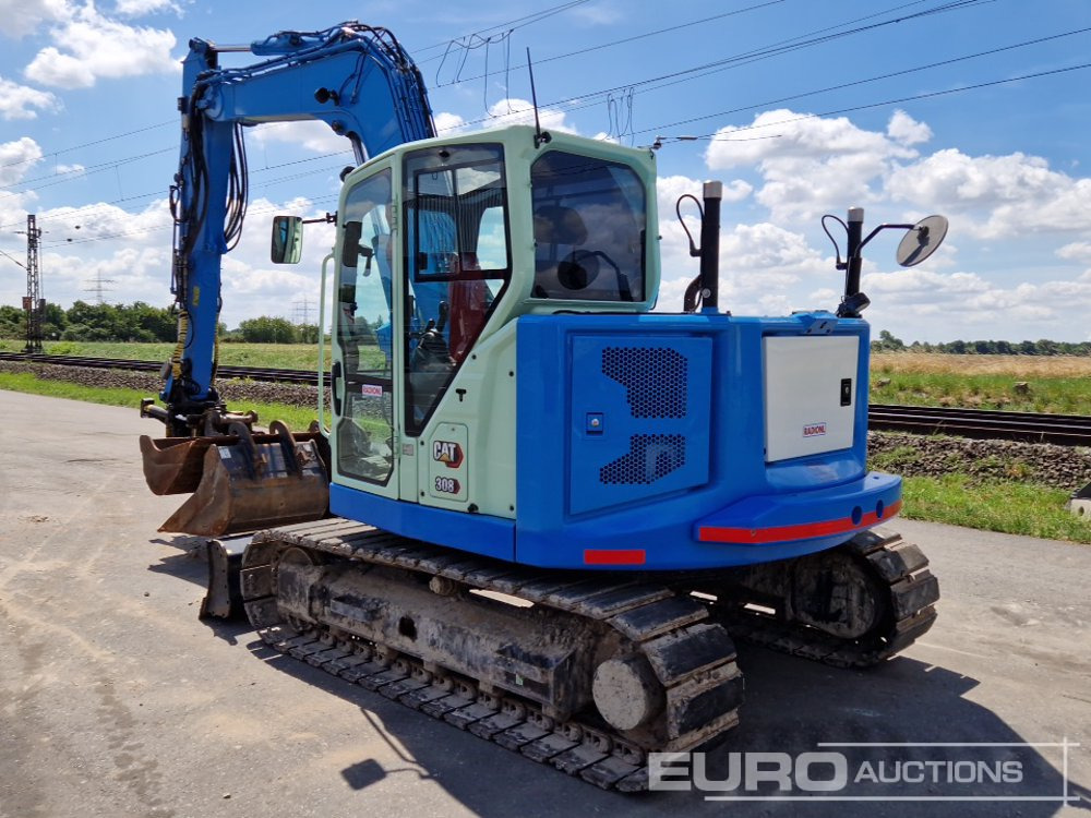 2019 CAT 308CR - حفارة مُصَّغرة: صورة 3 2019 CAT 308CR - حفارة مُصَّغرة: صورة 3
