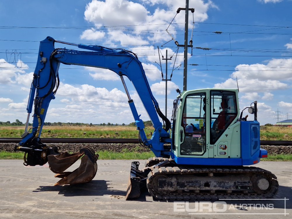 2019 CAT 308CR - حفارة مُصَّغرة: صورة 2 2019 CAT 308CR - حفارة مُصَّغرة: صورة 2
