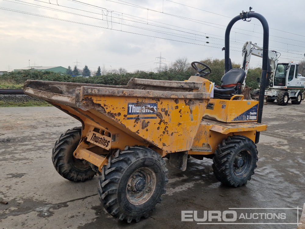 2019 Thwaites 3 Ton Dumper, Rolll Bar - شاحنة قلابة صغيرة: صورة 1 2019 Thwaites 3 Ton Dumper, Rolll Bar - شاحنة قلابة صغيرة: صورة 1