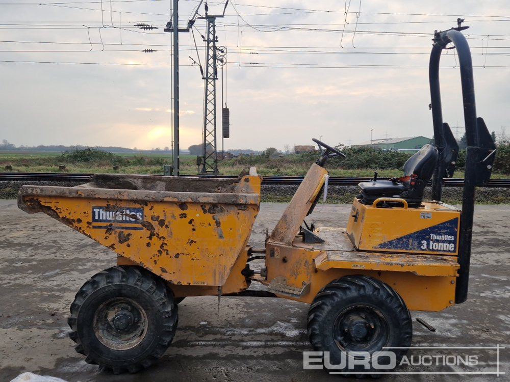 2019 Thwaites 3 Ton Dumper, Rolll Bar - شاحنة قلابة صغيرة: صورة 3 2019 Thwaites 3 Ton Dumper, Rolll Bar - شاحنة قلابة صغيرة: صورة 3