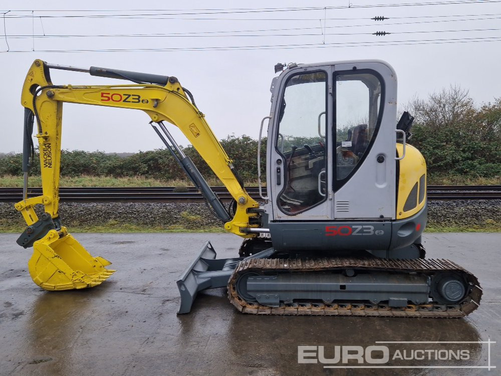 2019 Wacker Neuson 50Z3 - حفارة مُصَّغرة: صورة 2 2019 Wacker Neuson 50Z3 - حفارة مُصَّغرة: صورة 2