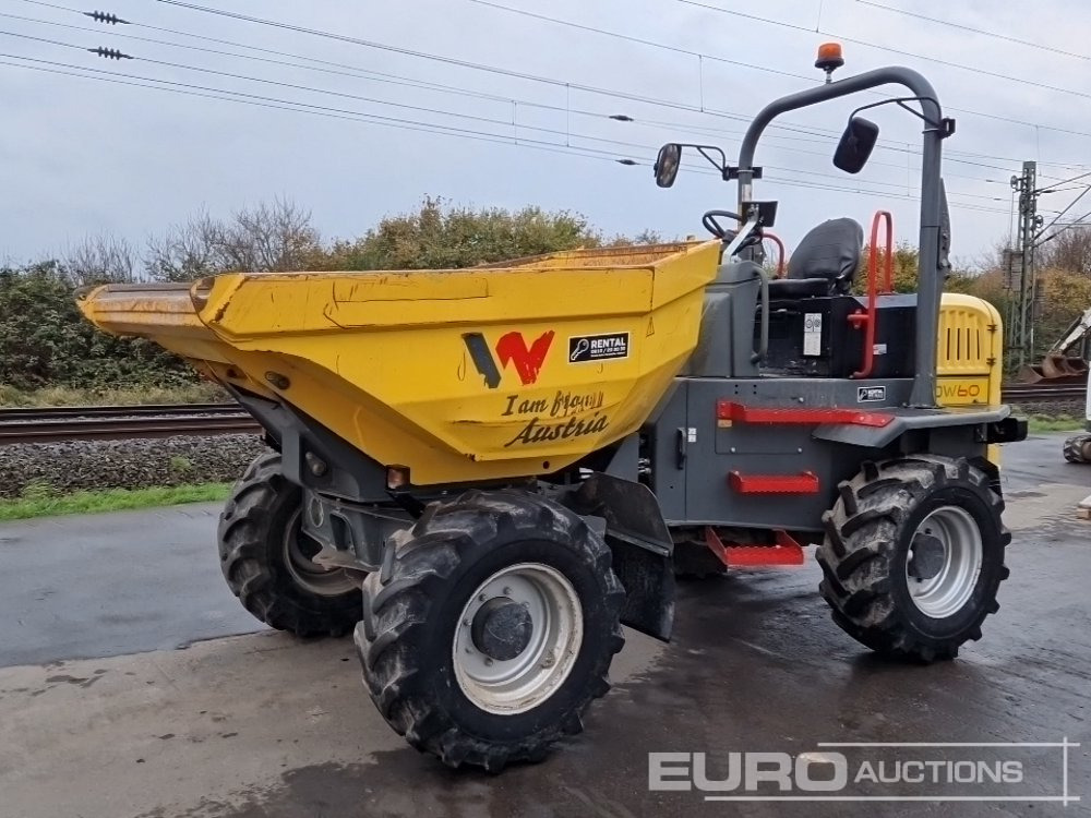 2020 Wacker Neuson DW60 - شاحنة قلابة صغيرة: صورة 1 2020 Wacker Neuson DW60 - شاحنة قلابة صغيرة: صورة 1
