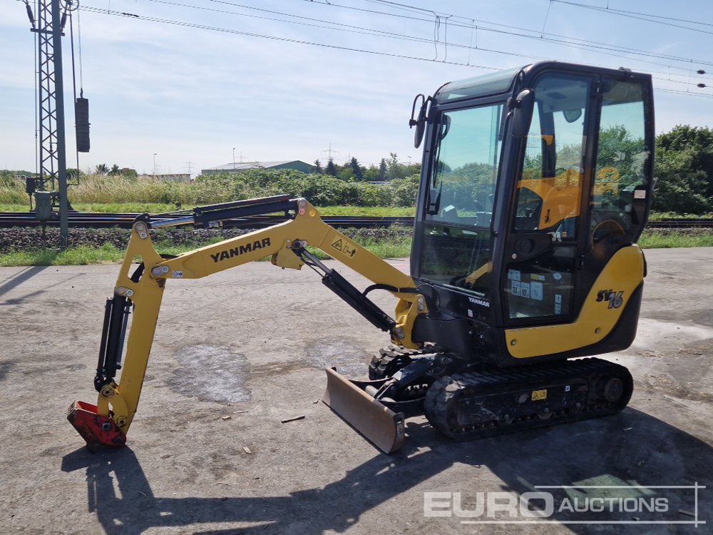 2020 Yanmar SV16 - حفارة مُصَّغرة: صورة 1 2020 Yanmar SV16 - حفارة مُصَّغرة: صورة 1