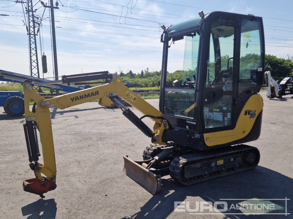 2020 Yanmar SV16 - حفارة مُصَّغرة: صورة 1 2020 Yanmar SV16 - حفارة مُصَّغرة: صورة 1