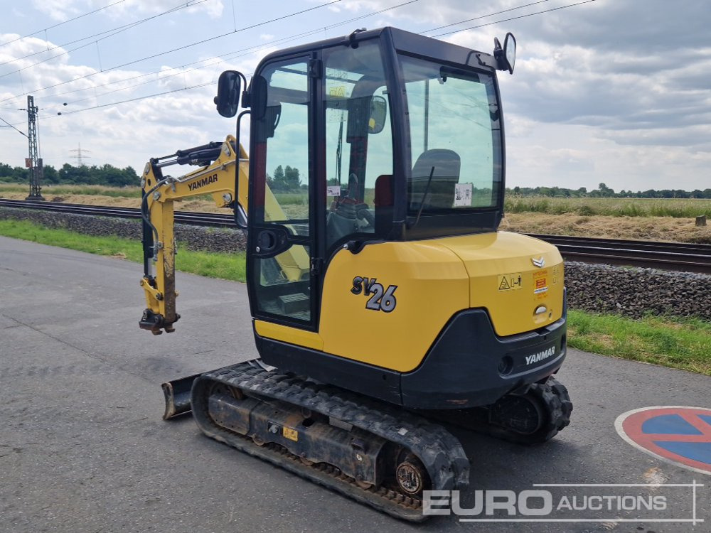 2020 Yanmar SV26 - حفارة مُصَّغرة: صورة 3 2020 Yanmar SV26 - حفارة مُصَّغرة: صورة 3