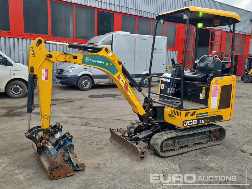 2021 JCB 16C-1 - حفارة مُصَّغرة: صورة 1 2021 JCB 16C-1 - حفارة مُصَّغرة: صورة 1