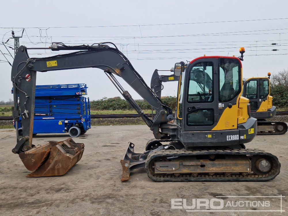 2021 Volvo ECR88D - حفارة مُصَّغرة: صورة 2 2021 Volvo ECR88D - حفارة مُصَّغرة: صورة 2