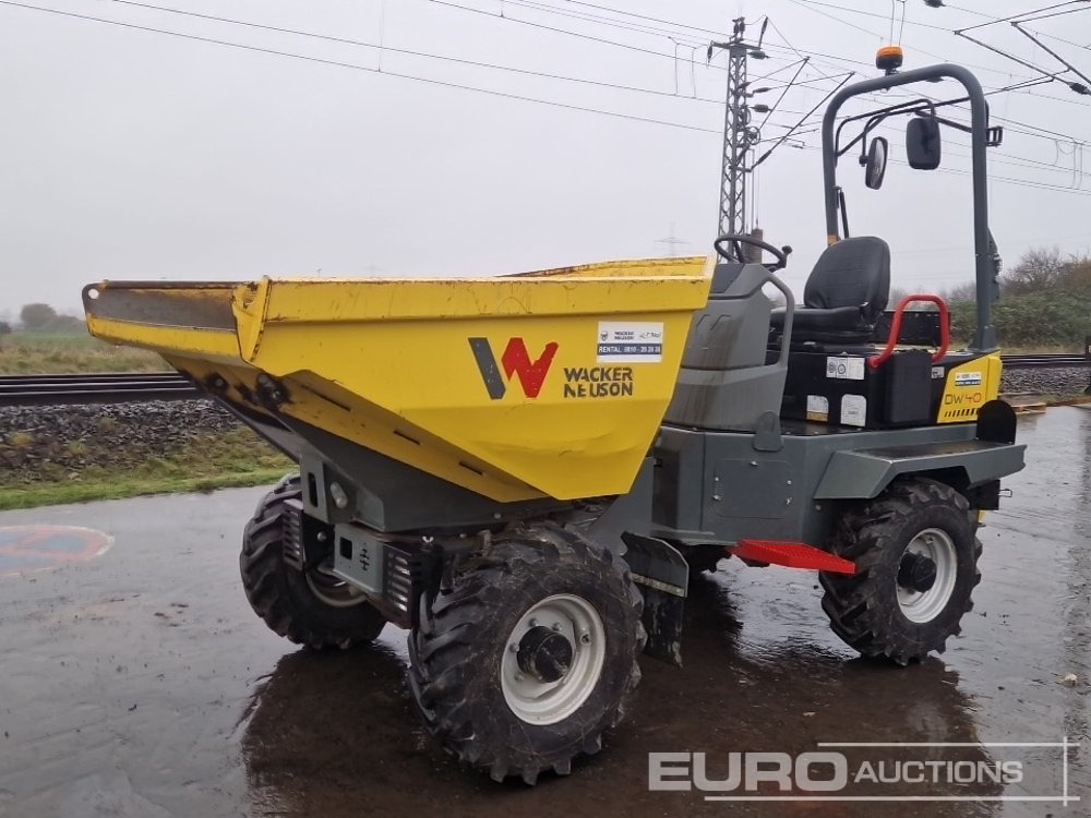 2021 Wacker Neuson DW40 - شاحنة قلابة صغيرة: صورة 1 2021 Wacker Neuson DW40 - شاحنة قلابة صغيرة: صورة 1