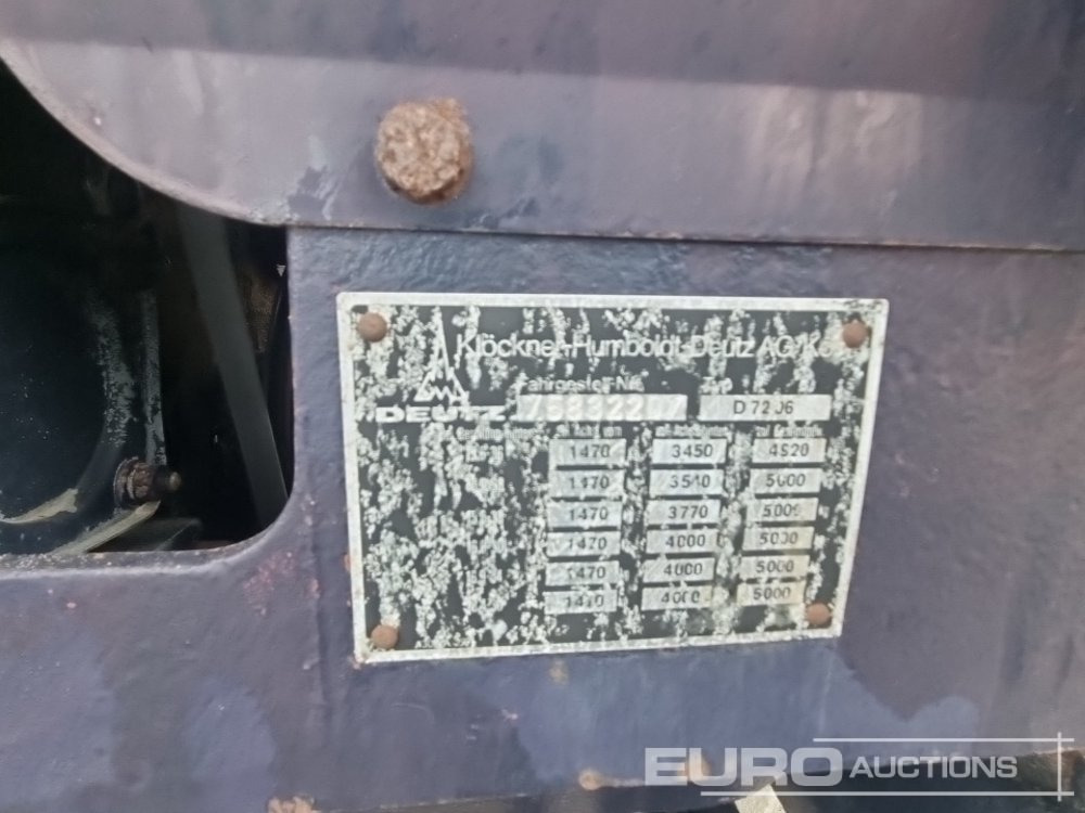 جرار Deutz D7206: صورة 27