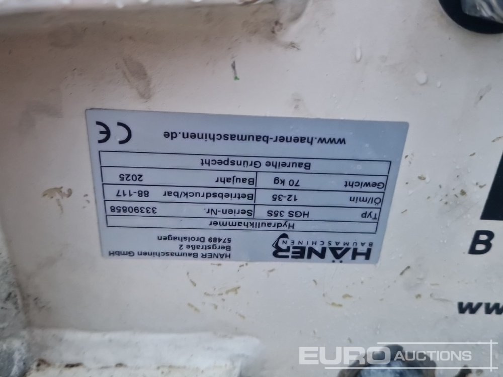 مطرقة هيدروليكية Häner HGS35: صورة 18