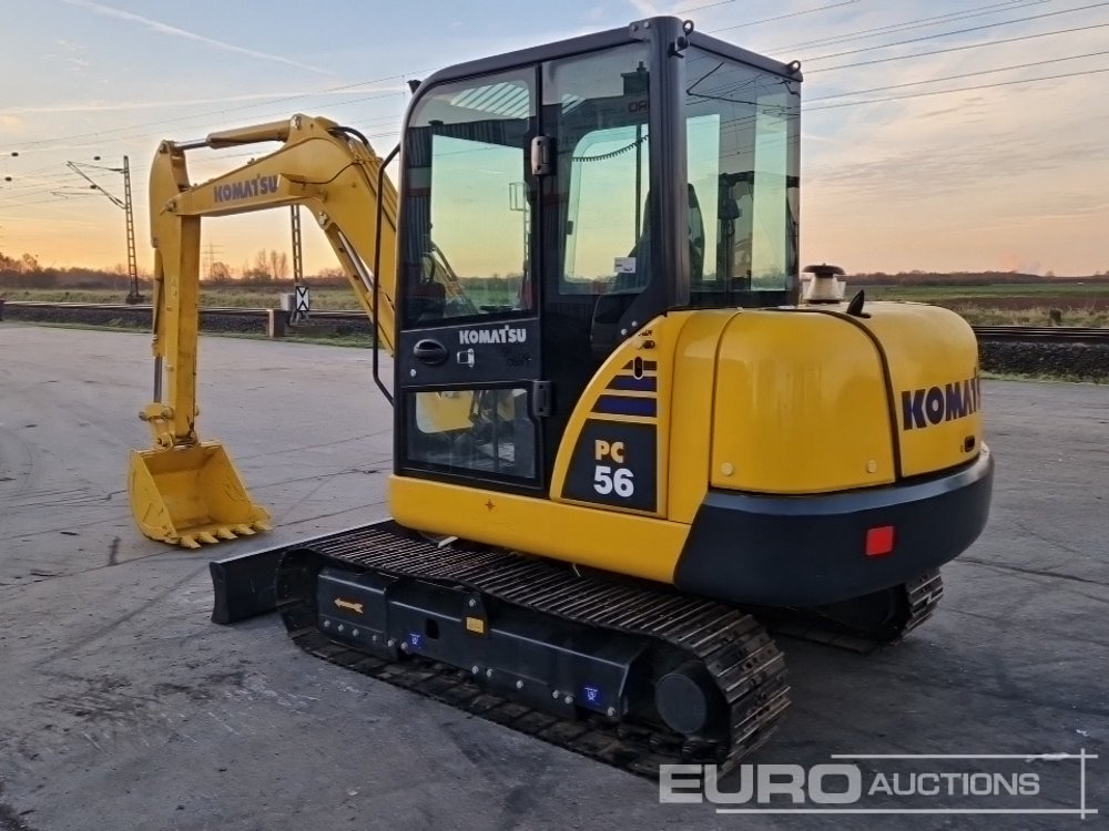 Komatsu PC56-7 - حفارة مُصَّغرة: صورة 3 Komatsu PC56-7 - حفارة مُصَّغرة: صورة 3