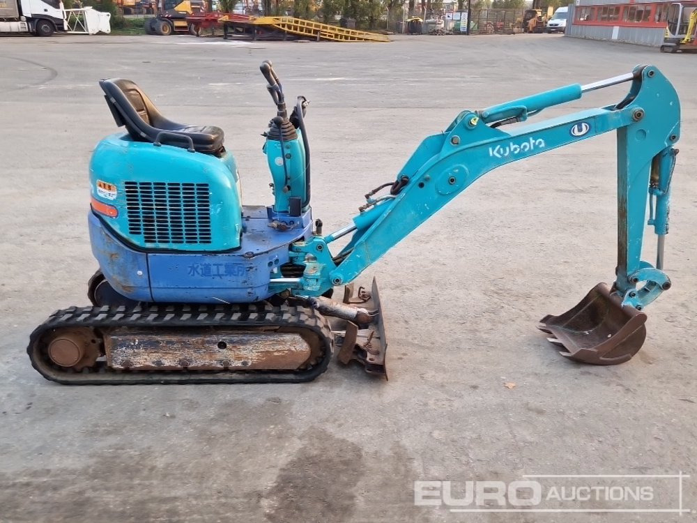 Kubota U-10 - حفارة مُصَّغرة: صورة 5 Kubota U-10 - حفارة مُصَّغرة: صورة 5