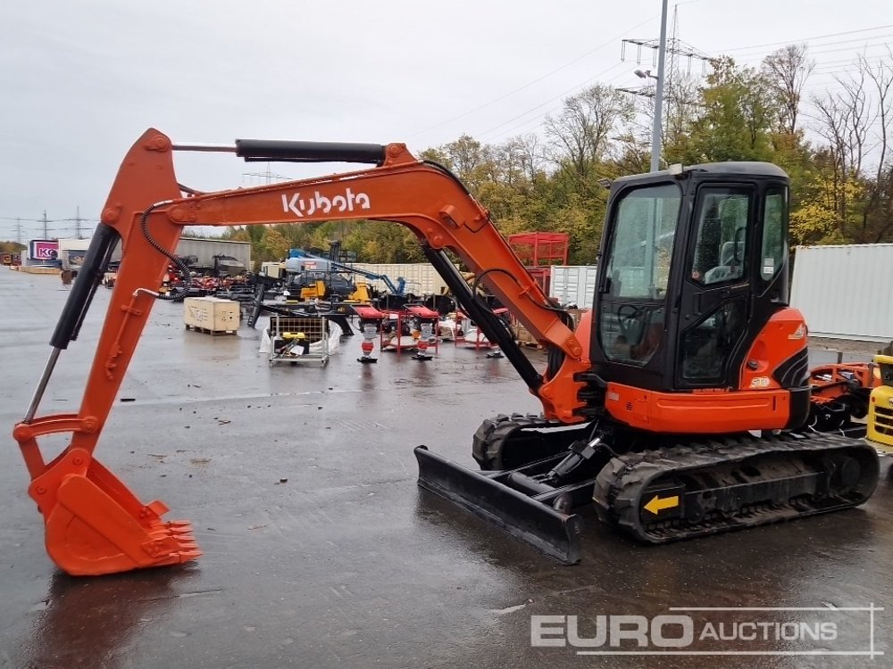 Kubota U55-4 - حفارة مُصَّغرة: صورة 1 Kubota U55-4 - حفارة مُصَّغرة: صورة 1