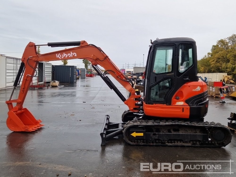 Kubota U55-4 - حفارة مُصَّغرة: صورة 2 Kubota U55-4 - حفارة مُصَّغرة: صورة 2