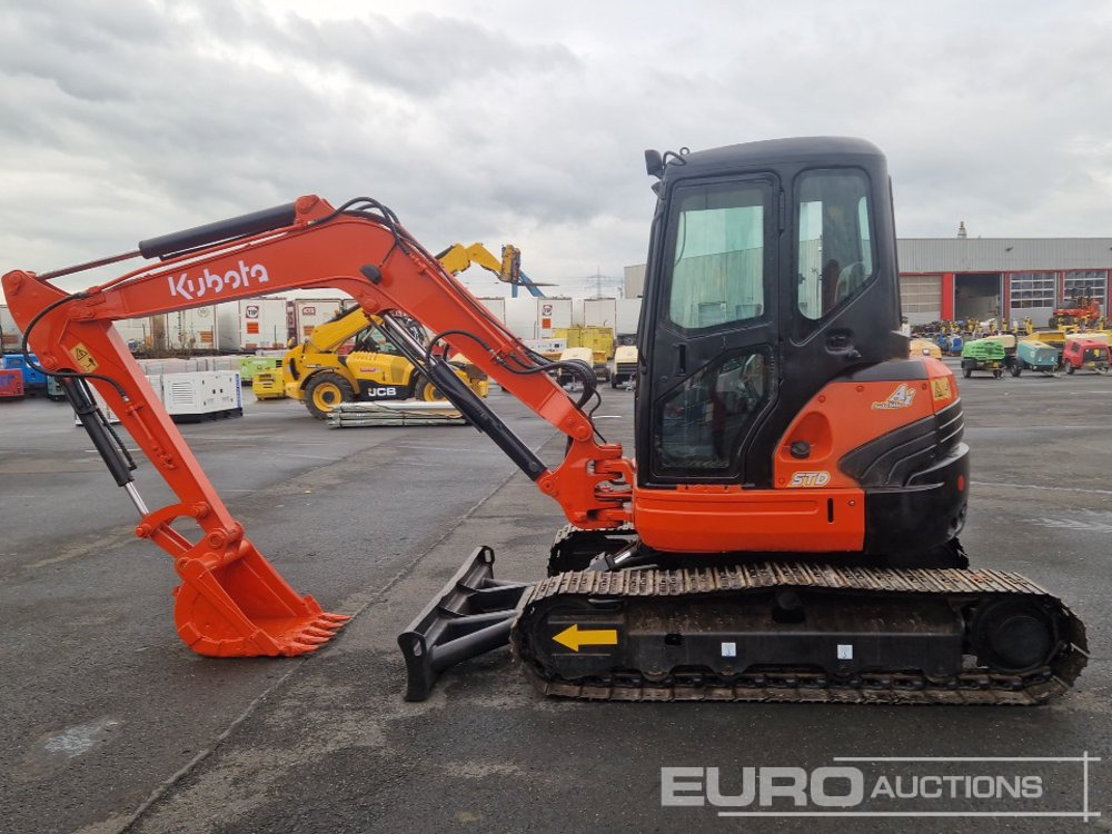 Kubota U55-4 - حفارة مُصَّغرة: صورة 1 Kubota U55-4 - حفارة مُصَّغرة: صورة 1