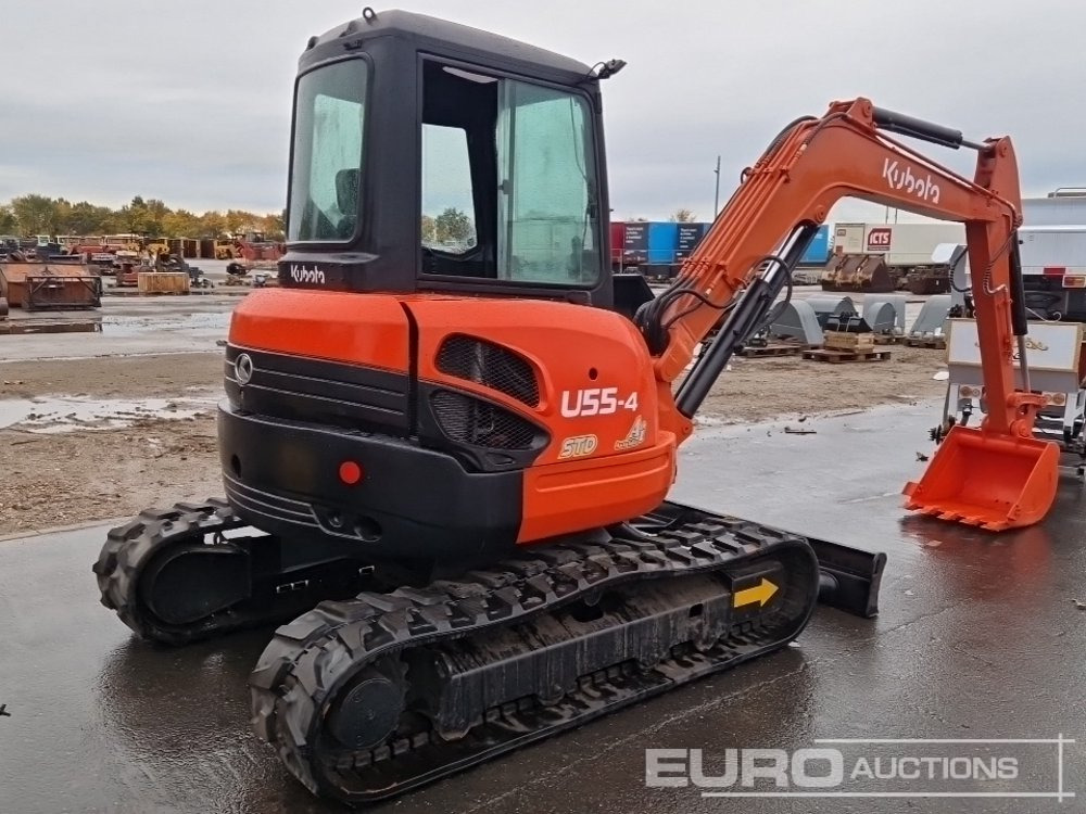 Kubota U55-4 - حفارة مُصَّغرة: صورة 5 Kubota U55-4 - حفارة مُصَّغرة: صورة 5