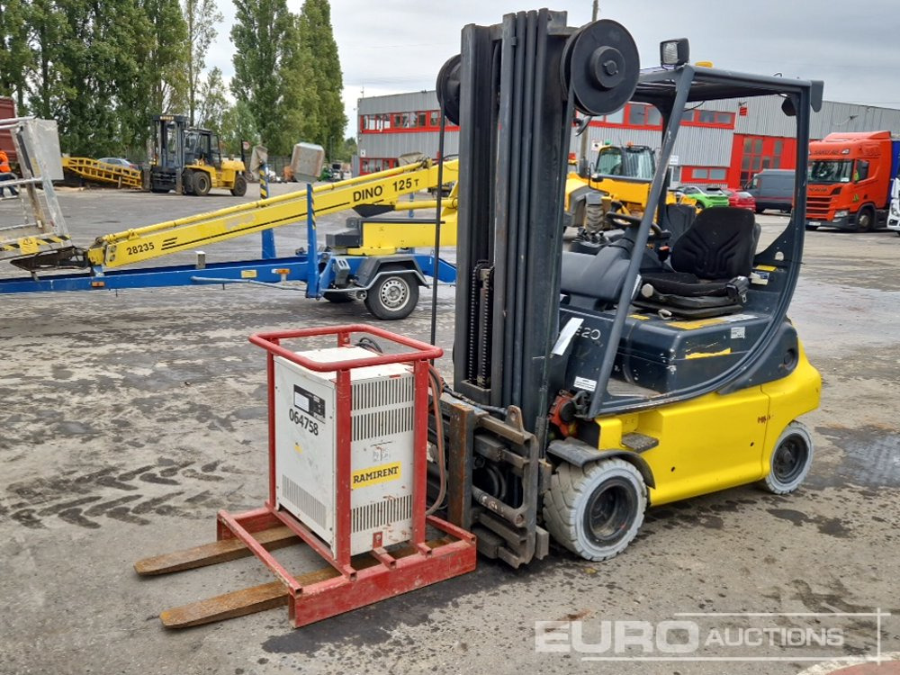 Linde E20P - رافعة شوكية كهربائية: صورة 1 Linde E20P - رافعة شوكية كهربائية: صورة 1