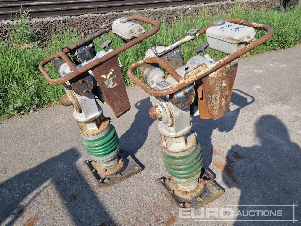 Pallet of Compaction Rammer (2 of) - آلة أسفلت: صورة 1 Pallet of Compaction Rammer (2 of) - آلة أسفلت: صورة 1