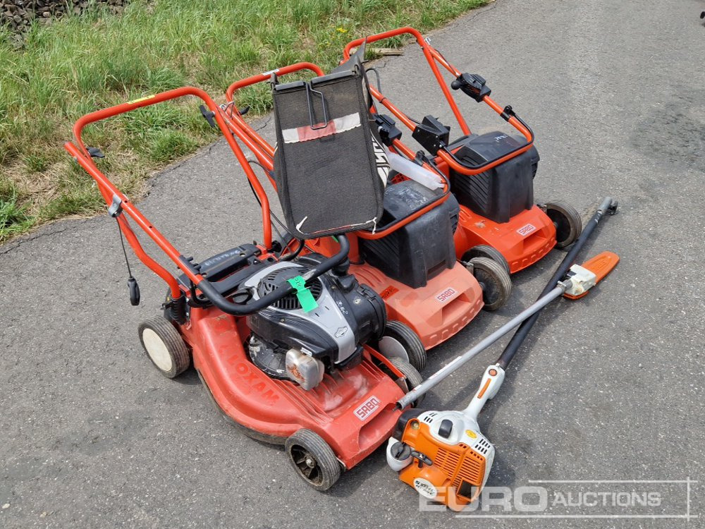 Sabo Electric Walk Behind Lawnmowers (2 of), Petrol Lawnmower, Stihl Petrol Hedge Cutter - معدات البناء: صورة 4 Sabo Electric Walk Behind Lawnmowers (2 of), Petrol Lawnmower, Stihl Petrol Hedge Cutter - معدات البناء: صورة 4