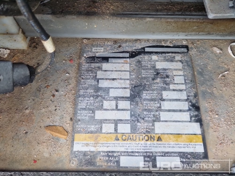 معدات الوصول Snorkel TM12-C-E: صورة 14