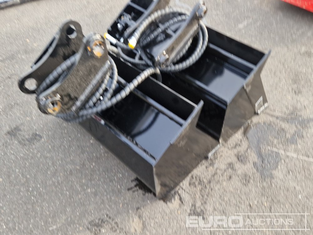 Unused 2025 Hydraulic Tilt Ditching Bucket to suit Mini Excavator (2 of) - بكت: صورة 3 Unused 2025 Hydraulic Tilt Ditching Bucket to suit Mini Excavator (2 of) - بكت: صورة 3