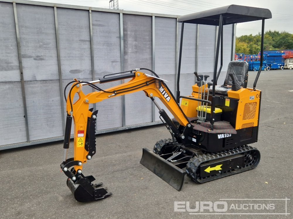 Unused 2025 Miva VA15 - حفارة مُصَّغرة: صورة 1 Unused 2025 Miva VA15 - حفارة مُصَّغرة: صورة 1