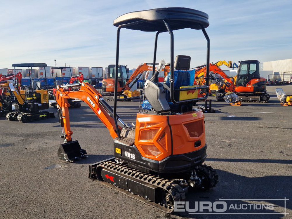 Unused 2025 Miva VA18FL - حفارة مُصَّغرة: صورة 3 Unused 2025 Miva VA18FL - حفارة مُصَّغرة: صورة 3