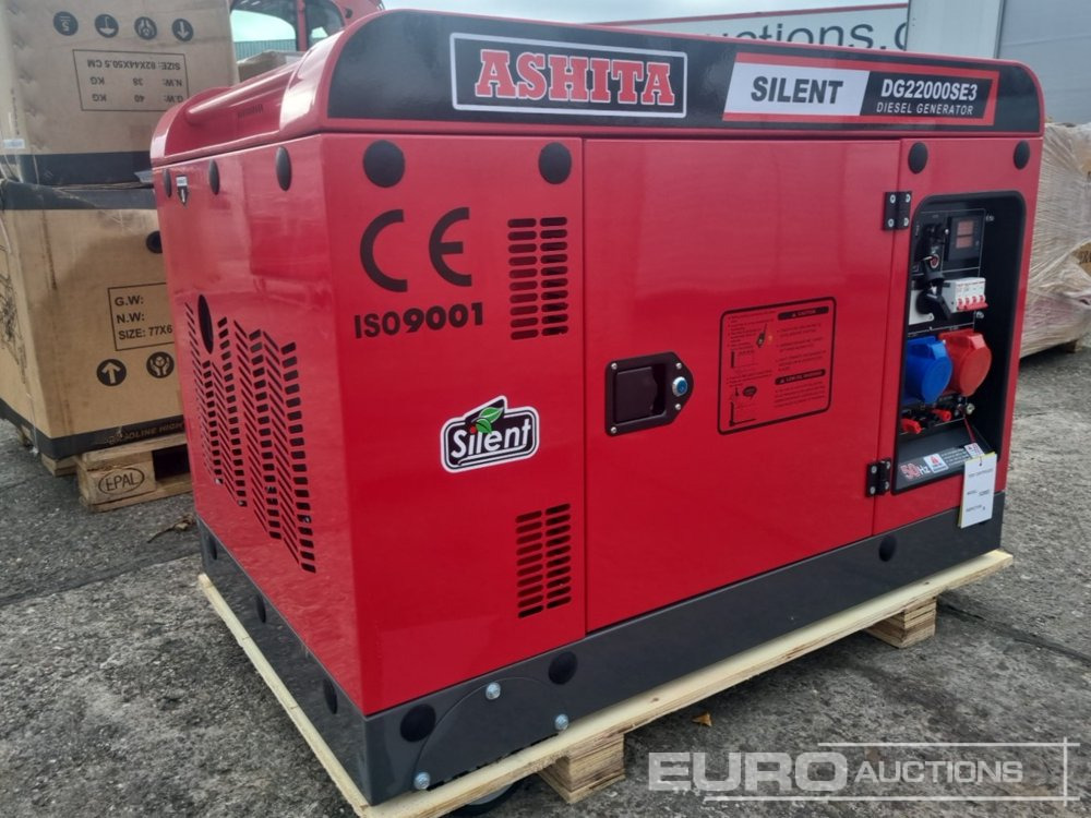 Unused Ashita Power DG22000SE3 - مجموعة المولدات: صورة 1 Unused Ashita Power DG22000SE3 - مجموعة المولدات: صورة 1