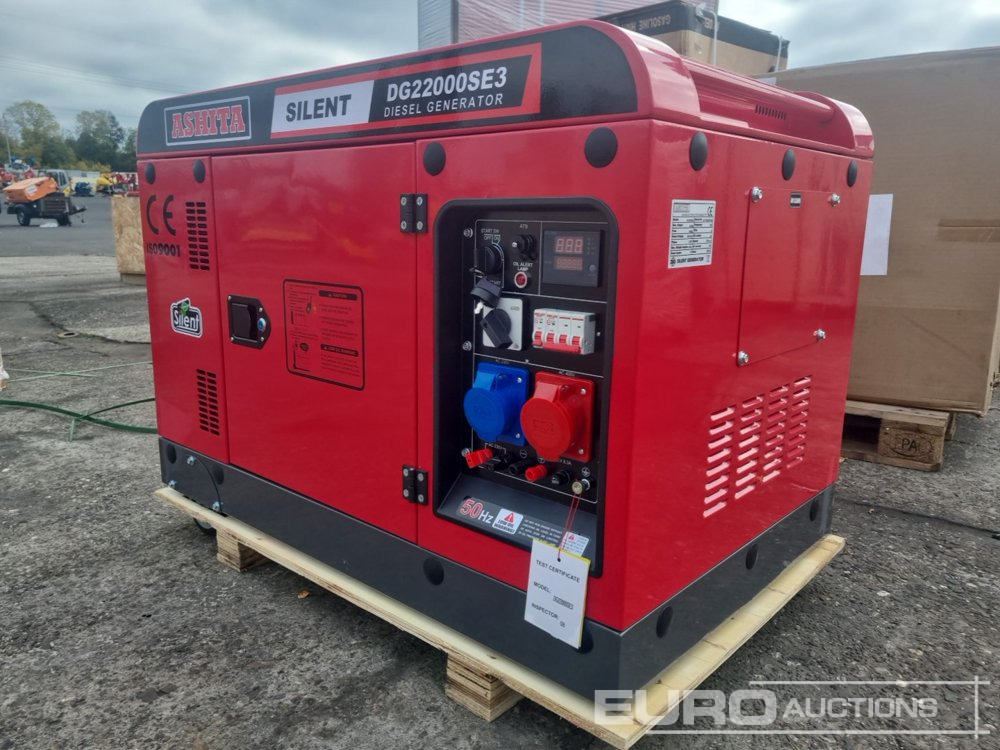 Unused Ashita Power DG22000SE3 - مجموعة المولدات: صورة 4 Unused Ashita Power DG22000SE3 - مجموعة المولدات: صورة 4