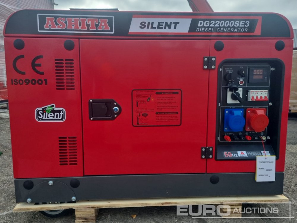 Unused Ashita Power DG22000SE3 - مجموعة المولدات: صورة 3 Unused Ashita Power DG22000SE3 - مجموعة المولدات: صورة 3