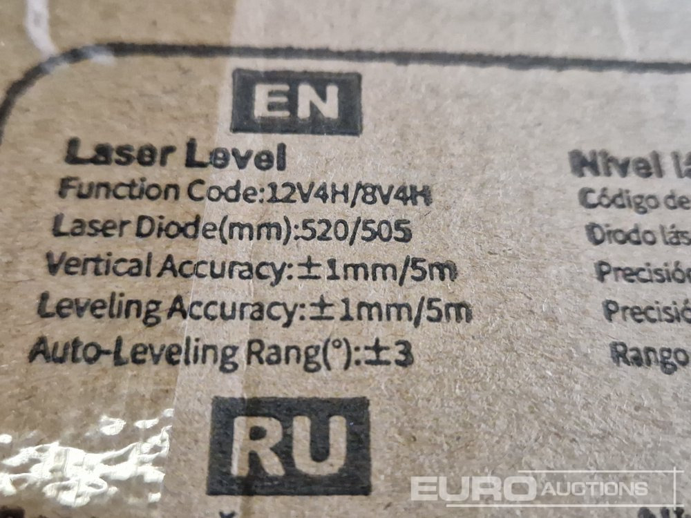Unused Compact Leveling Laser - معدات البناء: صورة 4 Unused Compact Leveling Laser - معدات البناء: صورة 4
