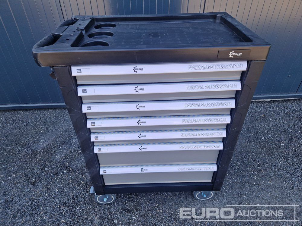 Unused Erdmann XXl Edition 7 Drawer Tool Cabinet c/w Profi Tools - معدات البناء: صورة 3 Unused Erdmann XXl Edition 7 Drawer Tool Cabinet c/w Profi Tools - معدات البناء: صورة 3