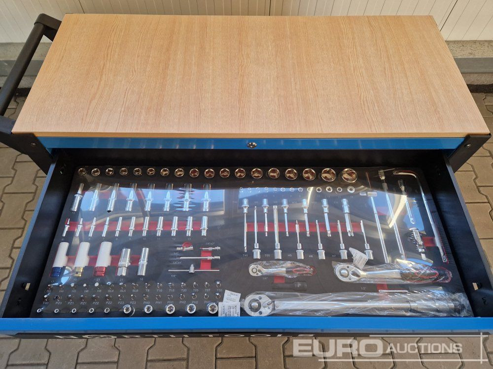 معدات البناء Unused NORTH-TOOL JUMBO-PRO 12 Drawer Tool Cabinet,  Professional Tools: صورة 6